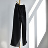 雀说【两穿大师裤】胖mm裤子大码阔腿裤女春季新款窄版白色休闲裤卫裤AL 商品缩略图5