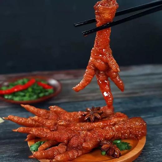 虎皮鸡爪脚即食办公室零食充饥夜宵速食熟食休闲小吃解馋肉食追剧 商品图14