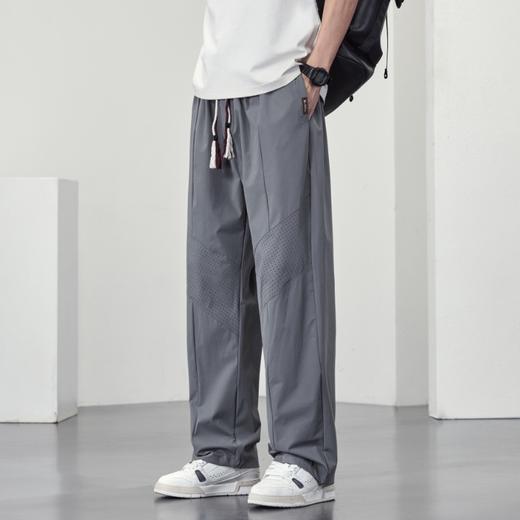 【DYF】大依优型大码男装直筒休闲裤运动潮流男士胖子长裤宽松休闲风 商品图4