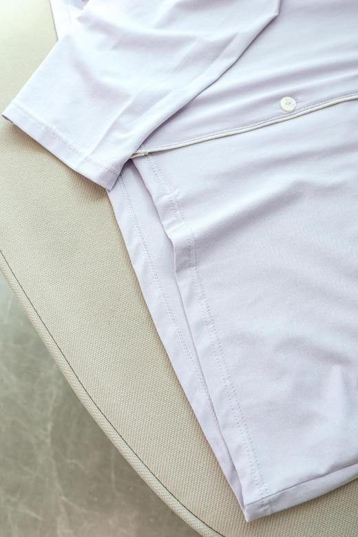 柔软治愈桑蚕丝睡衣套装（薄款，一口价） 商品图2