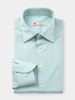 AhhhCotton 100支双股蓝雾绿意式工艺衬衫 商品缩略图0