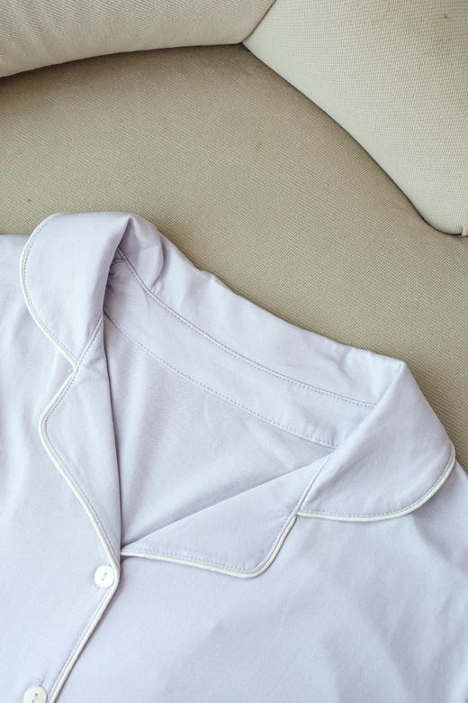 柔软治愈桑蚕丝睡衣套装（薄款，一口价） 商品图1