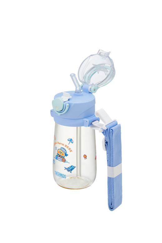 【春上新】9楼母婴生活馆 膳魔师小鹦鹉联名ppsu材质吸管杯480mL含肩带25年新品Little Parrot Bebe联名 吊牌价：228元 活动价：185元 商品图3