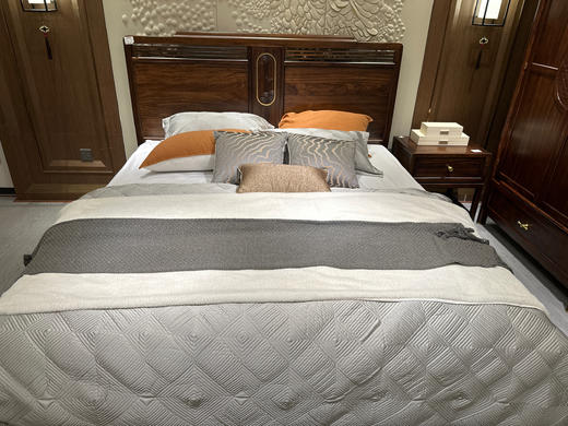 实木床/9503-C 商品图0