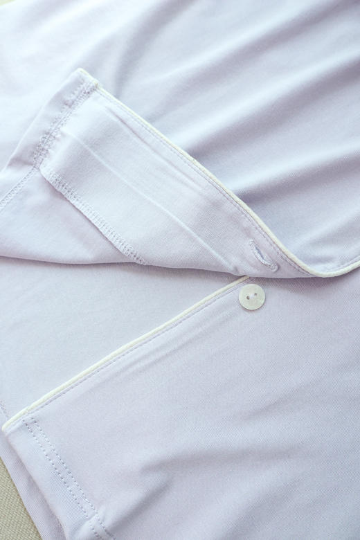 柔软治愈桑蚕丝睡衣套装（薄款，一口价） 商品图3