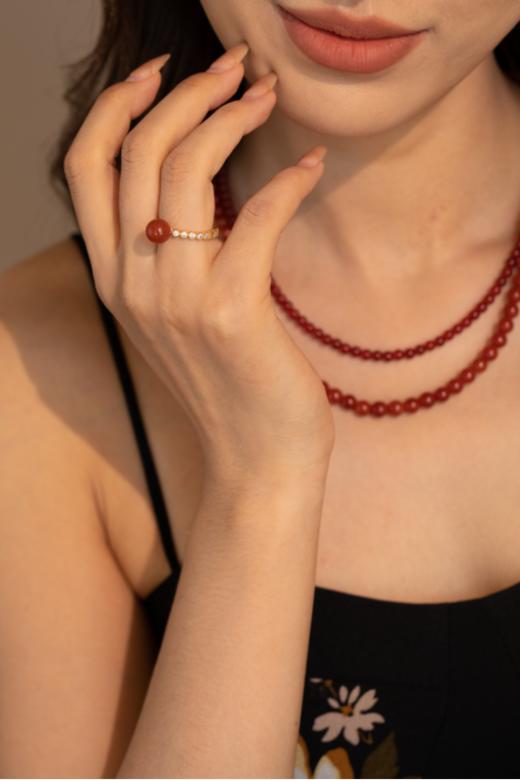 💕38女神节首选 🎀千元质感! 云南保山矿A+级红玛瑙!【 新中式红玛瑙首饰套盒】！ 💖要被这条项链美s啦!!啊啊啊....  商品图1