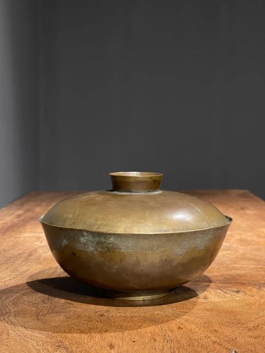 薄胎青铜鎏锡茶席盖碗，顺丰包邮 商品图0