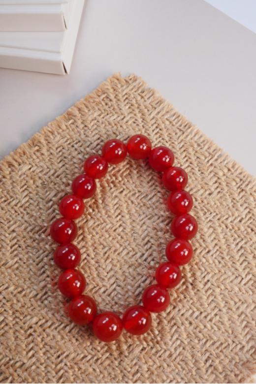 💕38女神节首选 🎀千元质感! 云南保山矿A+级红玛瑙!【 新中式红玛瑙首饰套盒】！ 💖要被这条项链美s啦!!啊啊啊....  商品图5