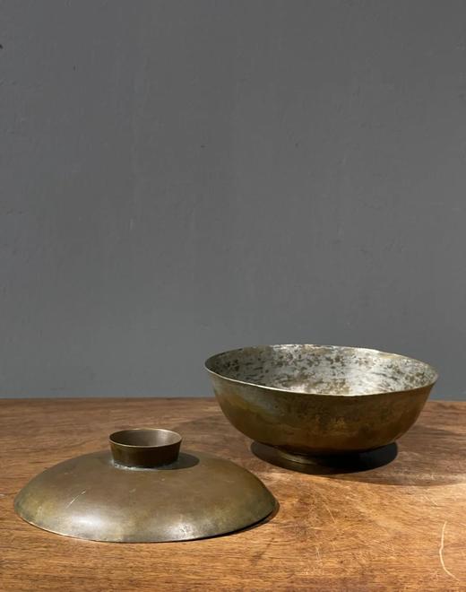 薄胎青铜鎏锡茶席盖碗，顺丰包邮 商品图4