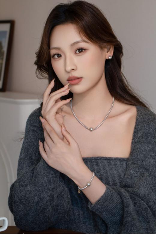 🌸独家新品【天然海贝珠项链手链组合套装】 🎉真的好仙~优雅通勤 真的绝了!🎁仿佛把月光戴在了手腕上💎真的是百搭的存在🛒 商品图7