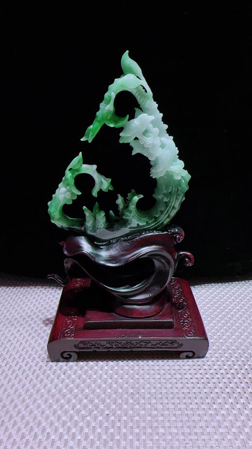 620866翡翠摆件【喜事眉梢】 商品图3