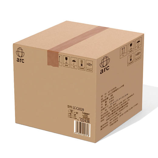 乐美雅 华瑞娜白玉餐具12件套LC-CJJ1102 商品图6