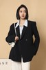 ESTELLICA 深蓝色简约百搭西装外套 15456 商品缩略图0