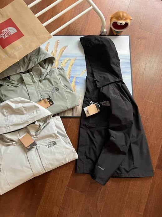 代工厂韩国单北北连帽防风冲锋夹克男女同款外套 商品图7