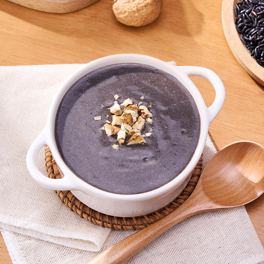 3罐49.9【豆养然十黑粉】代餐粉 早餐/宵夜 以黑养发  黑芝麻+黑豆+黑枸杞+黑米+黑桑葚等 ⁦控温炒制研磨 口感丝滑浓郁 高饱腹感 商品图4