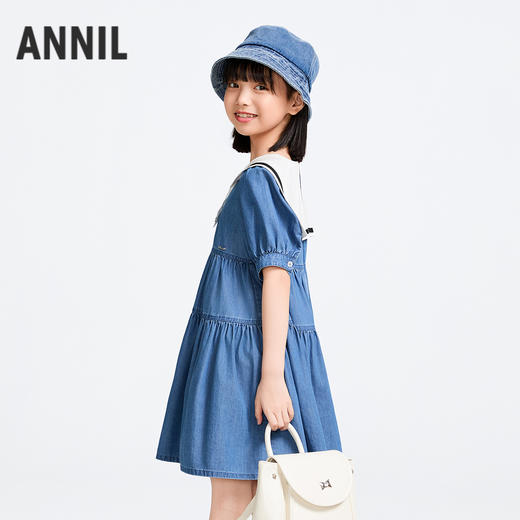 女童短袖连衣裙夏季新款安奈儿童装实体店同款AG513544 商品图2