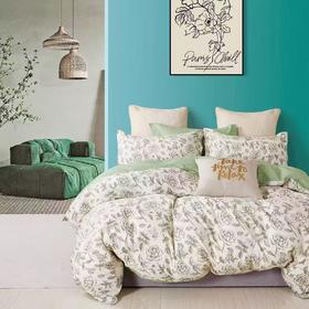 【恐龙厅】B7F丨  恐龙全棉四件套-写意花叶