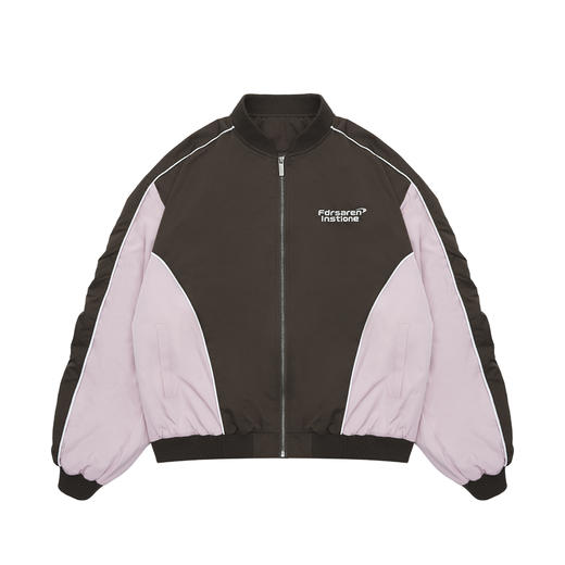 FDR原创新款结构设计拼接撞色飞行服夹克外套春秋潮牌情侣棒球服 商品图3