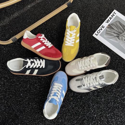 XGXC多巴胺穿搭情侣款真皮德训鞋|六色可选（3962/XG3967） 炒鸡赞的德训鞋！百搭好穿！ 商品图4