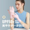 美甲手套女半指防照灯辐射专用户外开车防紫外线冰丝露指防晒手套 商品缩略图1