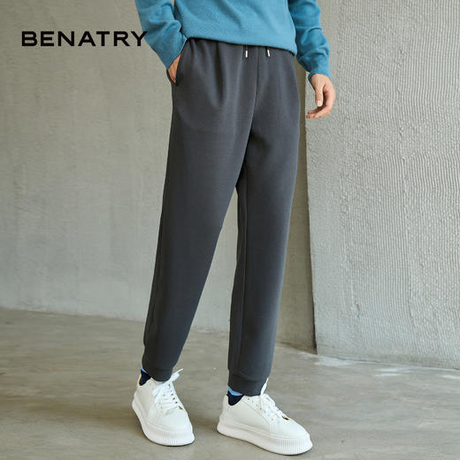 贝纳川束脚休闲卫裤EGP332301 商品图0