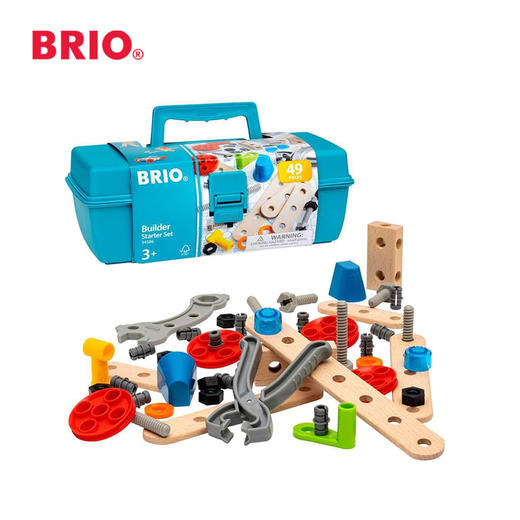 Brio 机械大师 创意套装 拼装模型玩具 适合3岁+ 动手能力 创意 工程思维 瑞典品 34589 商品图2
