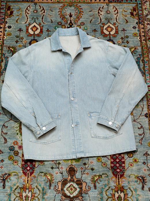 Fortela 铁道纹工装夹克 商品图12