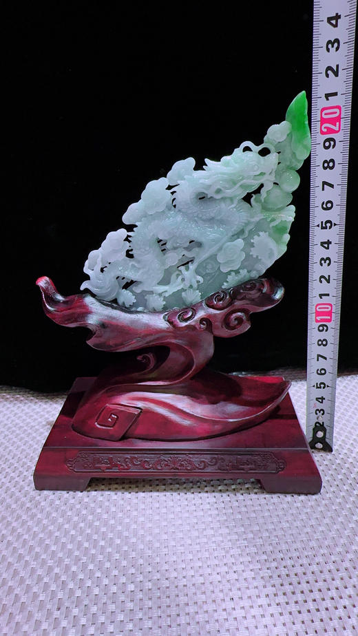 620869翡翠摆件【龙腾盛世】 商品图2