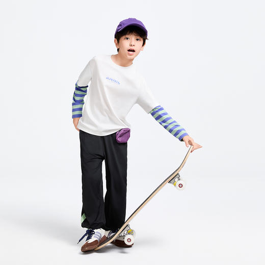 男女童针织单裤春季新款安奈儿童装实体店同款AM516525 商品图3