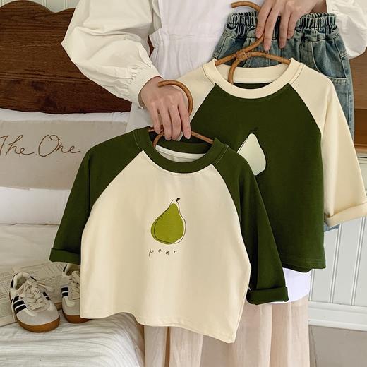 【男女同款！时尚印花设计，舒适贴身穿着】春装新款 韩国童装 男童打底衫 纯棉透气 儿童长袖T恤 女童印花上衣-QQ 商品图2