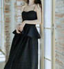 裁缝学苑AQ429赫本小黑裙子法式小吊带纸样半身裙套装新款样板打版裁剪图 商品缩略图4