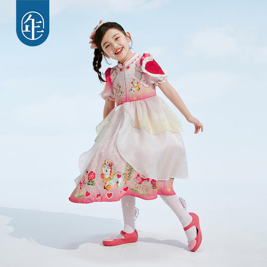 年衣童装连衣裙汉服2025新款春夏季儿童甜美全糖主义中式公主裙 商品图2