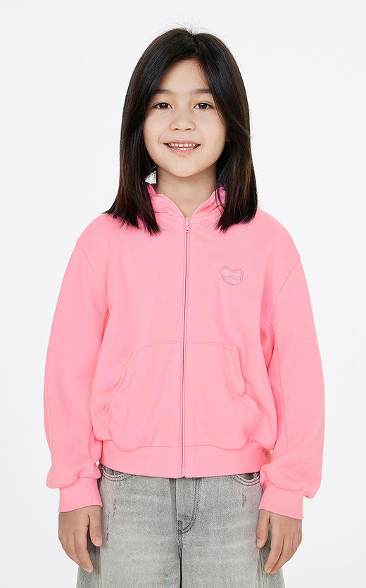 jnby  25年春款  连帽开襟卫衣   1P2412280 商品图8