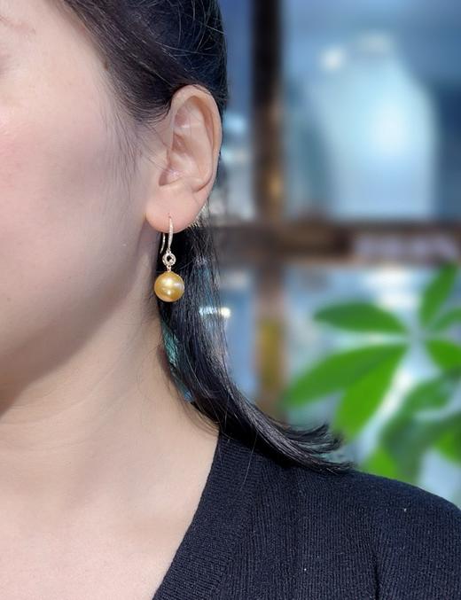 12mm-13mm金珠耳坠 商品图4