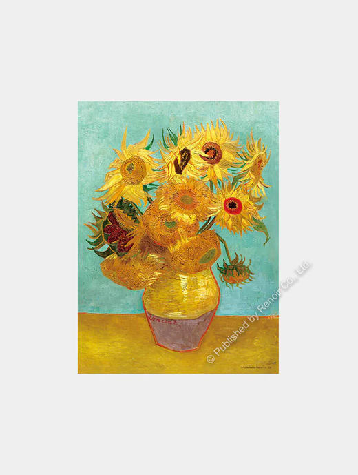 花瓶里的十二朵向日葵/108片 商品图0