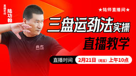 三盘运劲法实操——直播教学（陆师亲授）