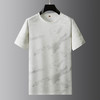 【DWP】大依优型大码短袖T恤圆领加肥加大男士大号弹力透气舒适夏季半袖 商品缩略图0