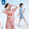 年衣童装短袖套装2025夏新款洋气时髦国风全糖主义套装 商品缩略图0