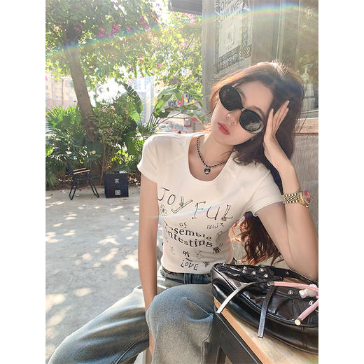 【110元任选2件】最后一波现货！字母印花短袖 商品图2