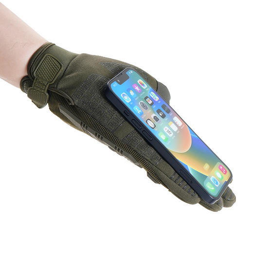 战术手套全指 触屏训练作战防滑骑行攀岩男户外软橡胶防护运动手套 商品图2