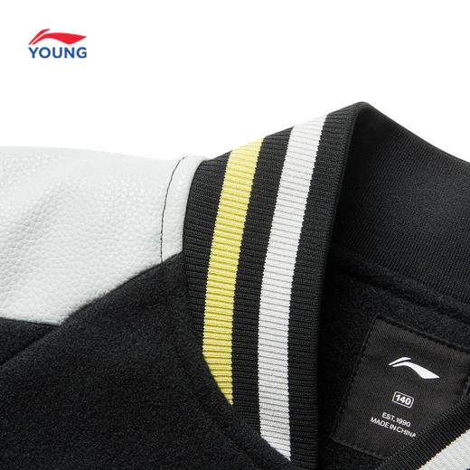 李宁男大童篮球系列加绒保暖宽松夹克YJDV001 商品图2