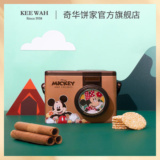 【迪士尼什锦饼干相机礼盒】香港进口零食生日礼物佳选！送女友、儿童，传递幸福 商品图0