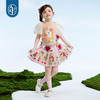年衣童装女童2025夏季百褶裙A字裙公主裙甜美全糖主义半裙 商品缩略图4