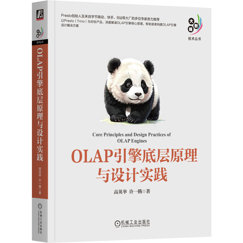 官网 OLAP引擎底层原理与设计实践 高英举 许一腾 大数据技术丛书 olap引擎原理架构设计 presto技术原理入门书籍