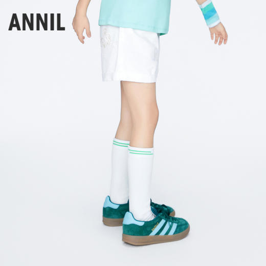 【牛仔短款】女童全腰牛仔短裤夏季新款安奈儿童装EG526120 商品图1