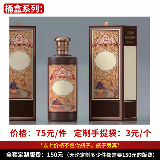 【桶盒系列】个性定制 1件500ml*6瓶 商品图0