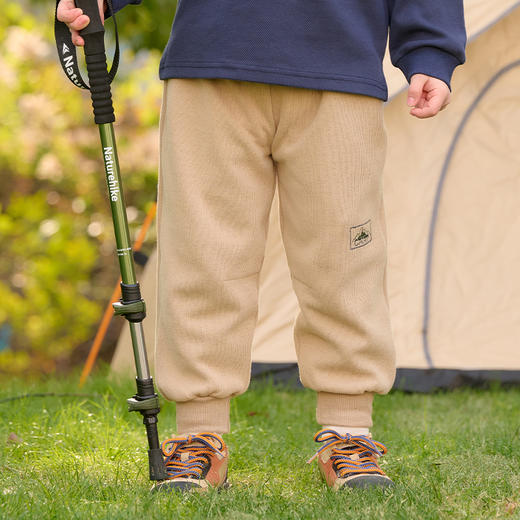 棉花堂2025年春款型走的潮款户外休闲百搭针织长裤童装F251056 商品图6