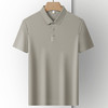 【冰丝】【DKP】大依优型大码Polo衫弹力凉感翻领T恤轻奢休闲纯色短袖男宽松T恤上衣胖子 商品缩略图10
