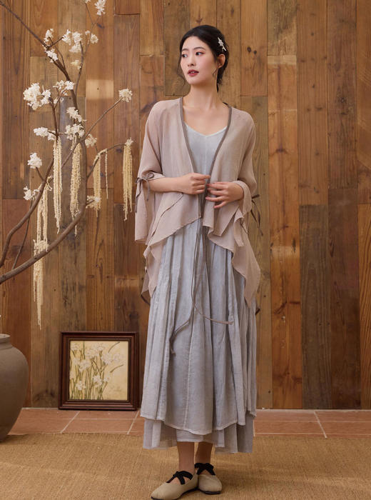 2025春夏禅修新款（叶慕）禅修外披 商品图2