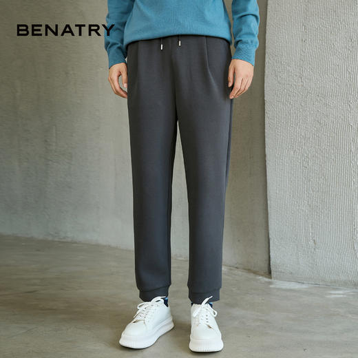 贝纳川束脚休闲卫裤EGP332301 商品图1